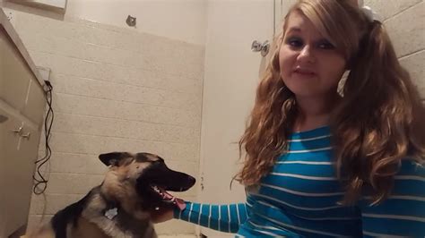 girl fucks a dog|Girl fucking dog